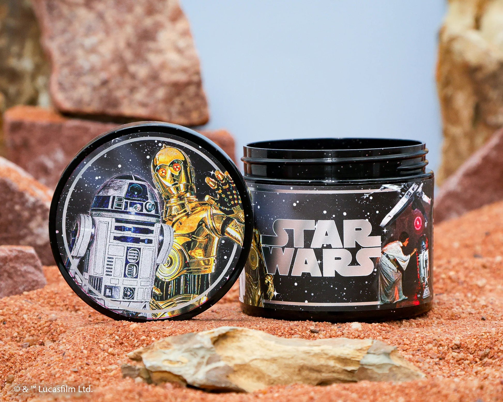 R2 D2 Suavecito / Star Wars Pomade - Light Side Scent - OG, Firme & Matte