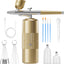 Airbrush Kit with Compressor Portable Airbrush Kit 48PSI High-Pressure Non-Clogging Air Brush Set Cordless