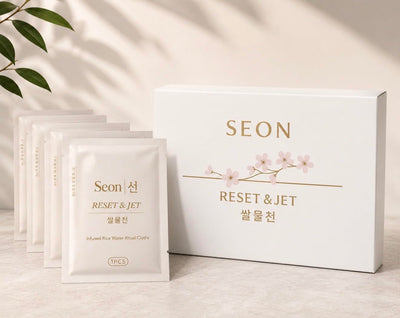 SEON Reset & Jet Korean Skincare Facial Wipes