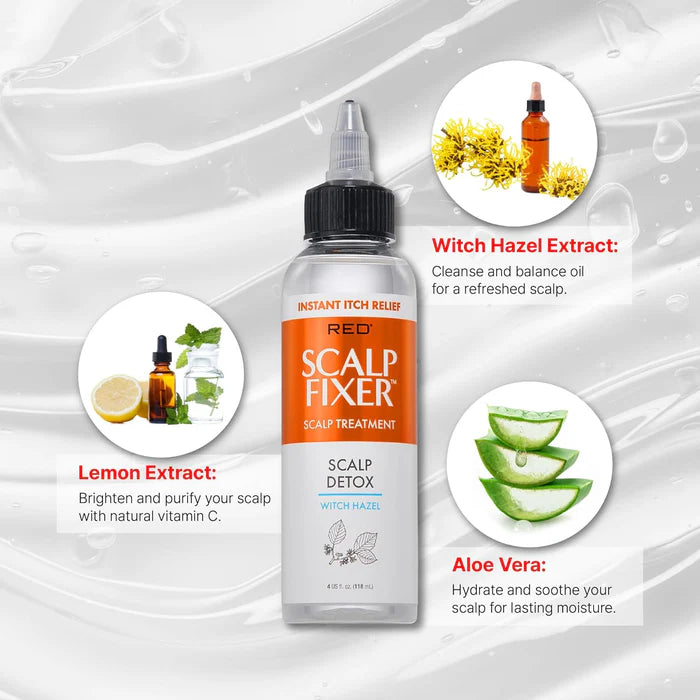 Red by Kiss Scalp Fixer Dry & Itchy Scalp Treatment (Witch Hazel Scalp Detox)