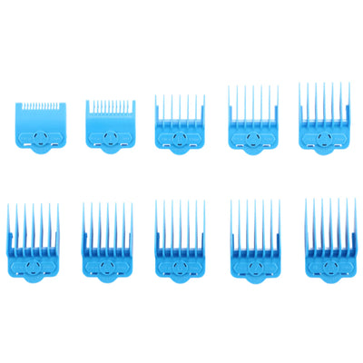 Supreme Trimmer Magnetic & Clip Premium Guards for Clippers - Blue