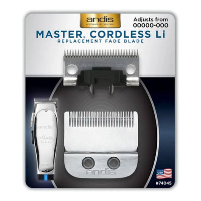 Andis Master Cordless Li Replacement Fade Blade #74045