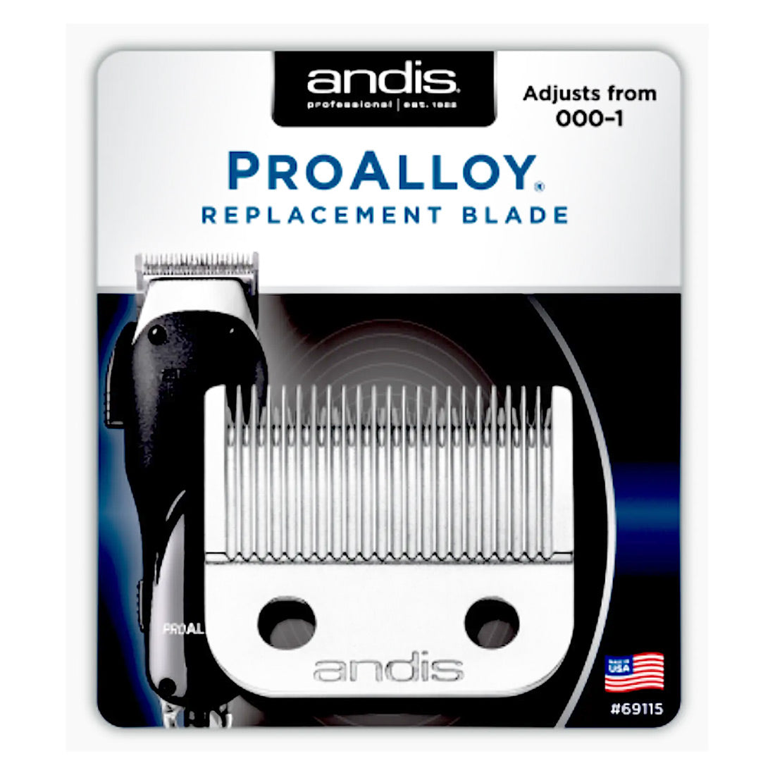 Andis Pro Alloy Clipper Replacement Blade 69115