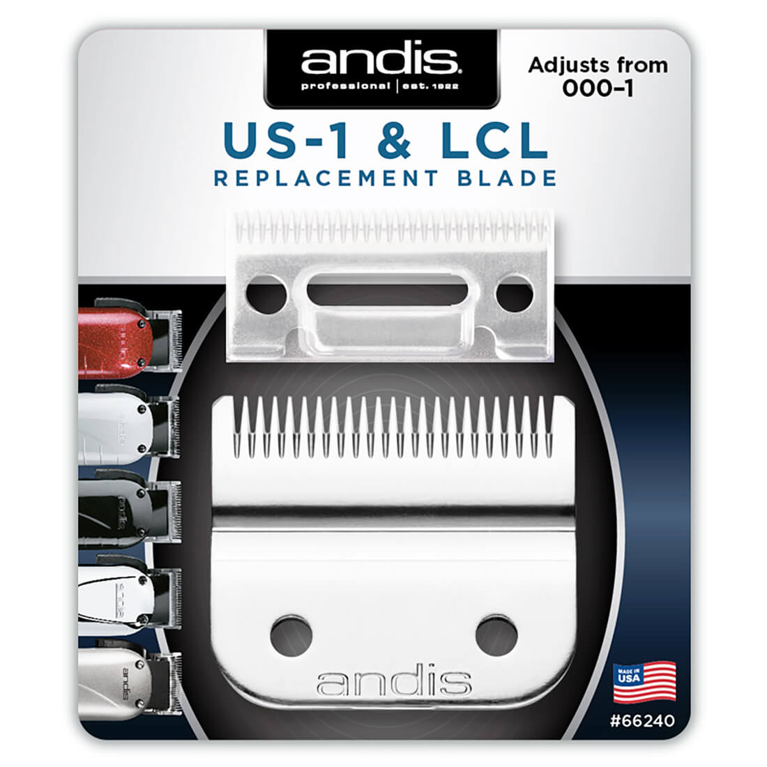 Andis US-1 & LCL Replacement Blade Set (Envy) #66240