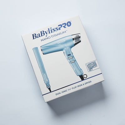 BaBylissPro Nano Titanium Dual Iconic  1¼" Flat iron & Dryer Co