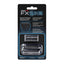 BaBylissPRO FXONE BlackFX Double Foil Shaver Replacement Head Black - FX79RF2MB in Packaging