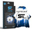 Supreme Trimmer Premium Barber Cape - Blue Neon