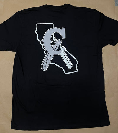 Cali Barber Straight Razor T-Shirt