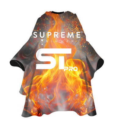 Supreme Trimmer Premium Barber Cape - Scarlet Ash