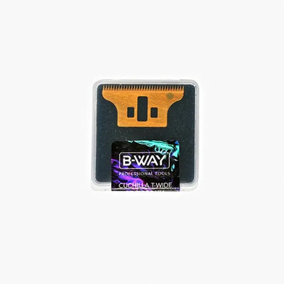 B-WAY T-Wide Gold Zirconium Blade