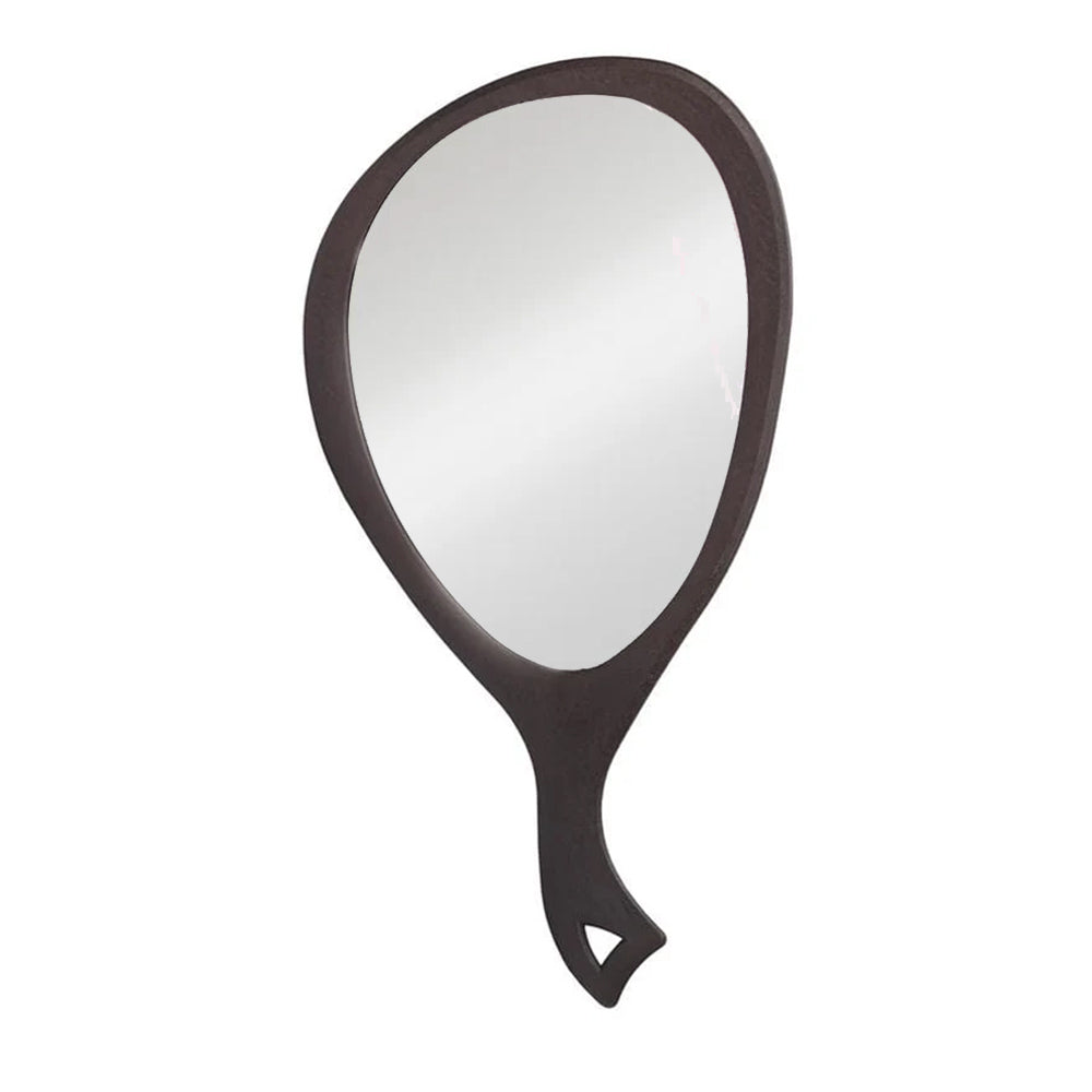 Black Diane Teardrop Hand Mirror