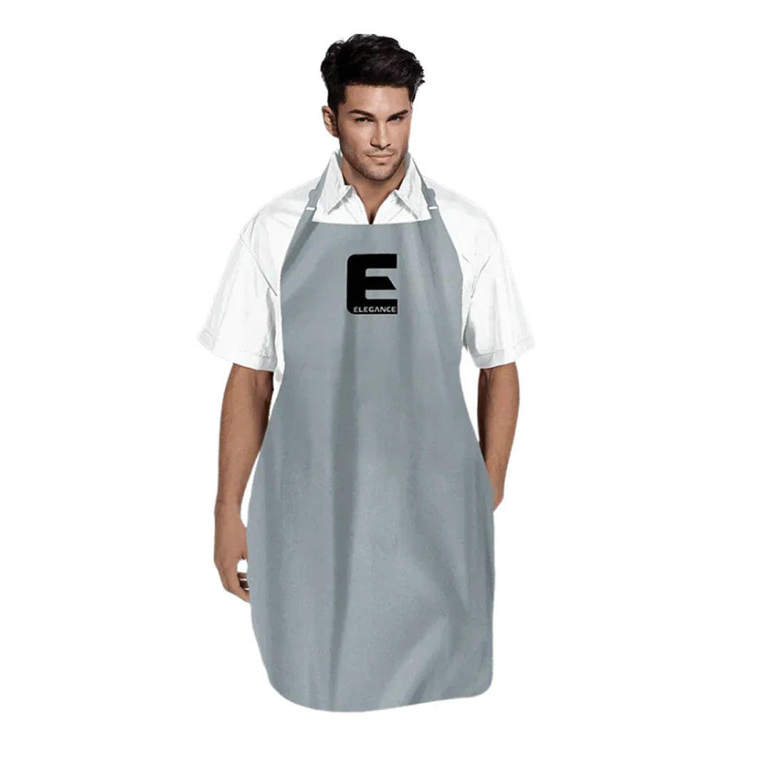 Elegance Professional Barber Apron Grey