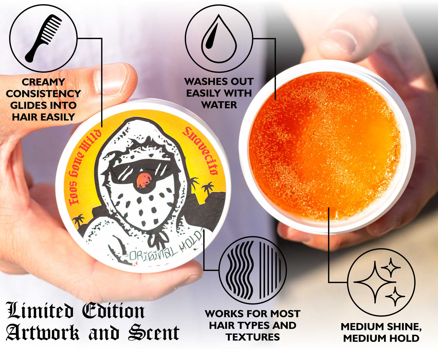 Foos Gone Wild Suavecito Pomade Original Hold