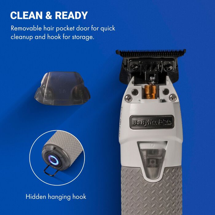 BaBylissPRO® Limited Edition FXONE All-Metal Interchangeable Battery Trimmer FrostByte