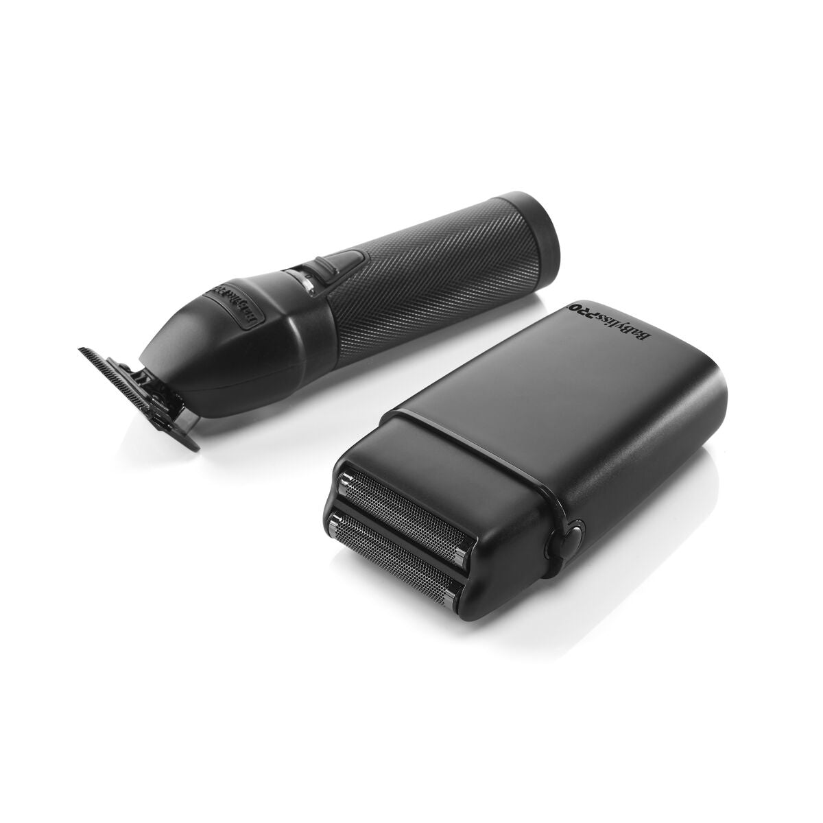 BaBylissPRO LimitedFX Matte Black Trimmer and Double-Foil Shaver Set