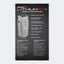 BaBylissPRO® LithiumFX+ Limited Edition Grey Cord/Cordless Lithium Ergonomic Double Foil Shaver