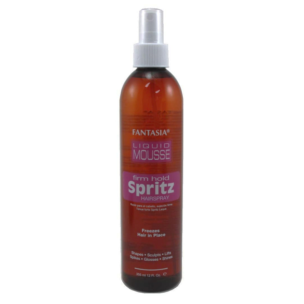 Firm Hold Fantasia Liquid Mousse Spritz Hair Spray