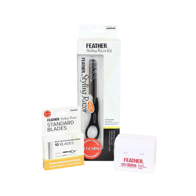 Feather Styling Razor Kit - Detailed