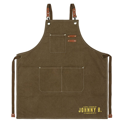 Johnny B. The Work Apron Brown