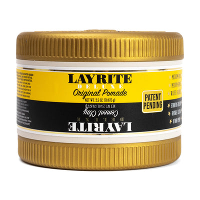 Layrite Deluxe Dual - Cement Clay and Original Pomade