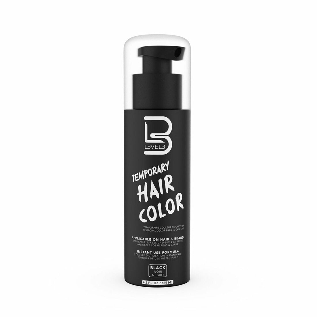 Level 3 Beard & Hair Color - Black