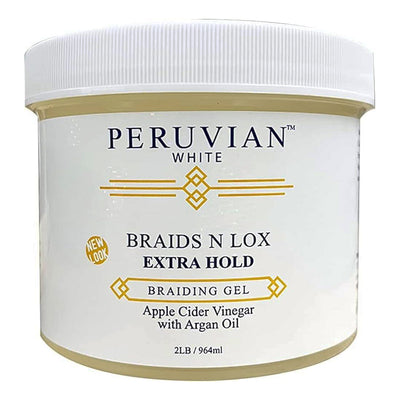 Peruvian White Braids N Lox Extra Hold - 2lb