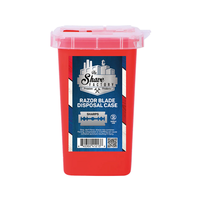 The Shave Factory Razor Blade Disposal Case