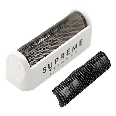 Supreme Trimmer Foil & Blade for Solo Shaver - White