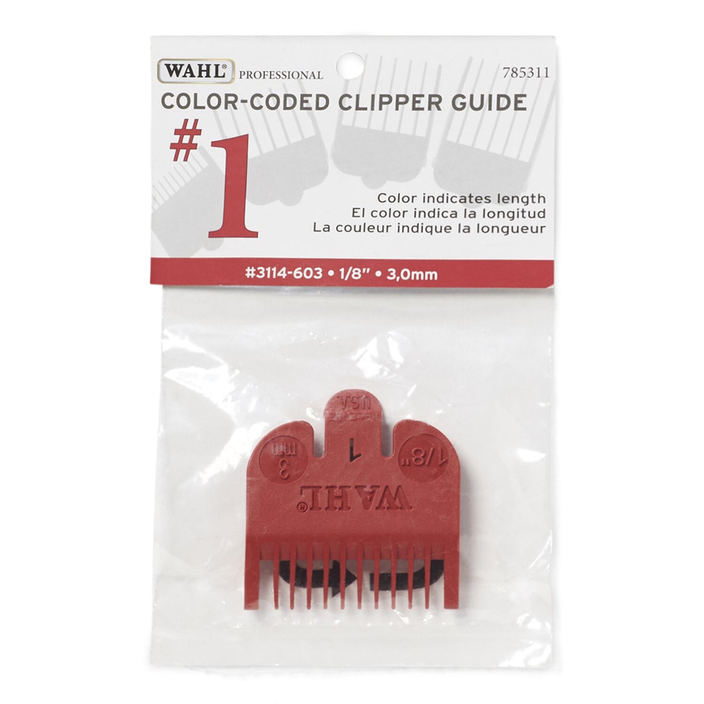 WAHL Color-Coded Attachment Comb #1