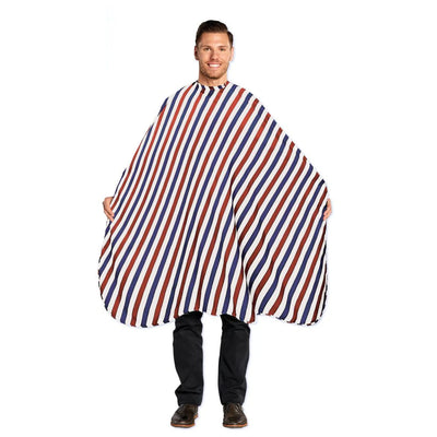 Scalpmaster Modern Striped Cutting Cape