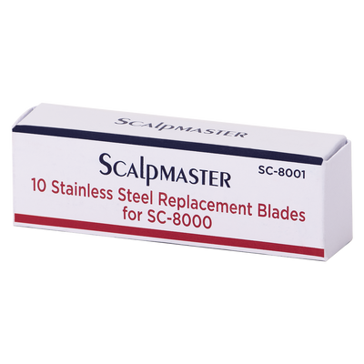 Scalpmaster Barber Replacement Blades for SC-8000 (10 ct.)