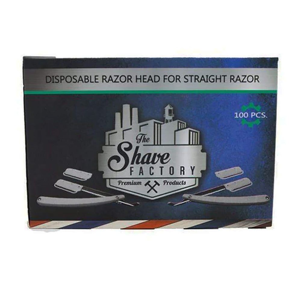 The Shave Factory disposable razor heads 100ct 
