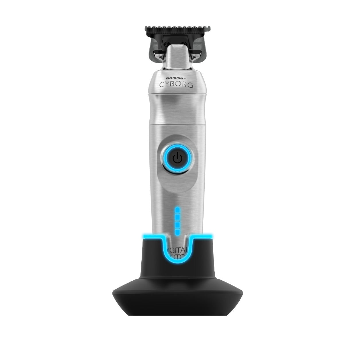 Gamma+ Cyborg Professional Metal Hair Trimmer On Charger