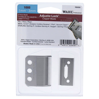 Wahl 3 Hole Adjusto-Lock Clipper Blade #1005