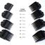 Wahl 8 Pack Cutting Guides with Organizer - Black #3170-500