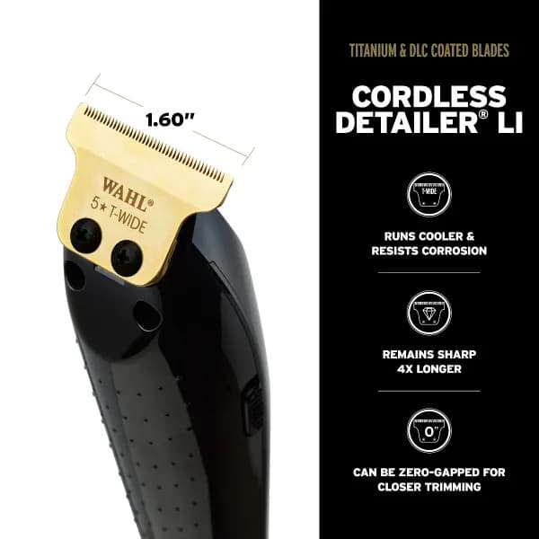Wahl 5 Star Cordless Barber Combo – Magic Clip & Detailer