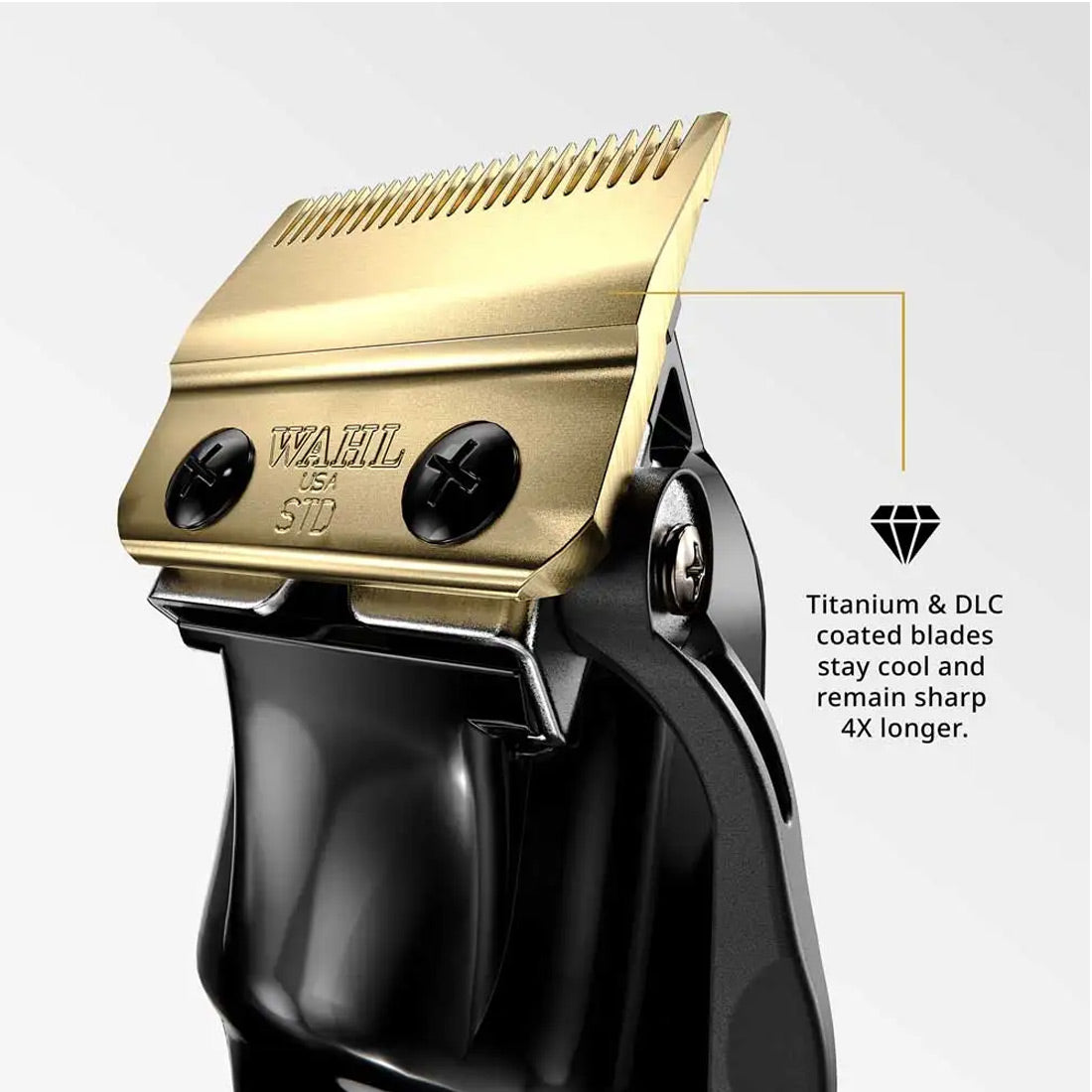 Wahl Professional 5 Star Black Cord or Cordless Magic Clip Hair Clipper Information about Blade