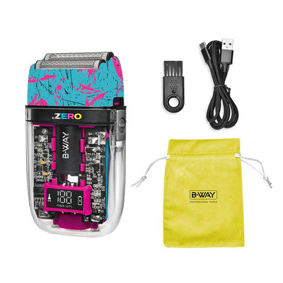B-WAY ZERO Cordless Double Foil Shaver BW2ZERO