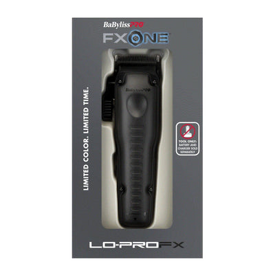 Babyliss Pro FXONE LO-PRO Matte Black Interchangeable Battery Cordless Clipper