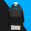 Level 3 Rubber Neck Cutting Cape Black w/ Blue Trim