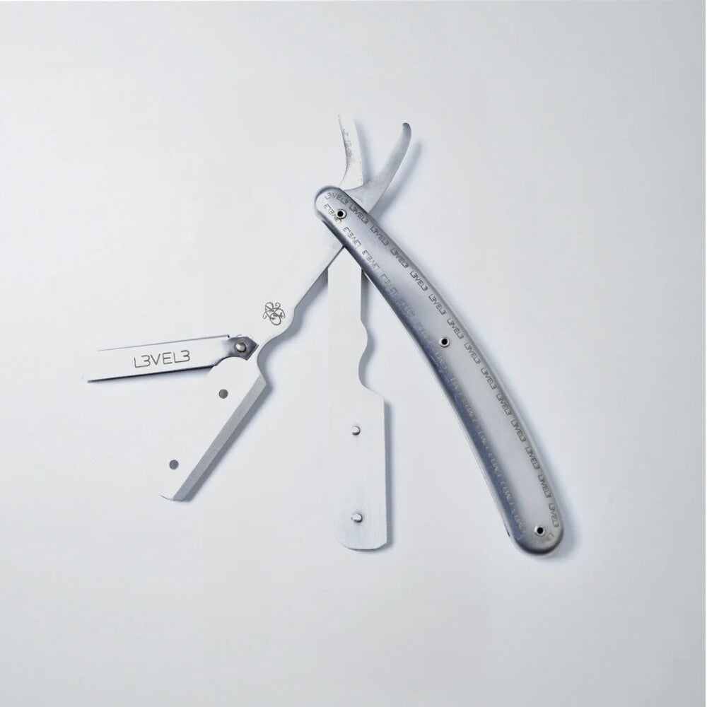 Silver Level 3 Butterfly Razor
