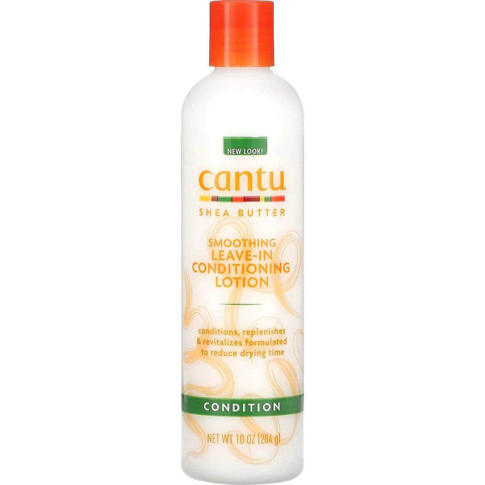 Cantu Shea Butter Leave-in Conditioning Lotion with Coconut Oil & Avocado Oil, 10 oz
