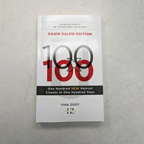 100x100 One Hundred NEW Clients in One Hundred Days by Ivan Zoots, Barber Book