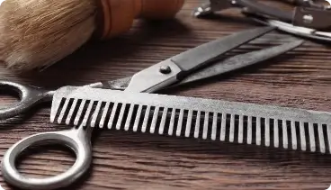 Barber Combs and Brushes