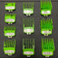 Universal Metal Clip Guards - Colored For Wahl, Babyliss or Stylecraft