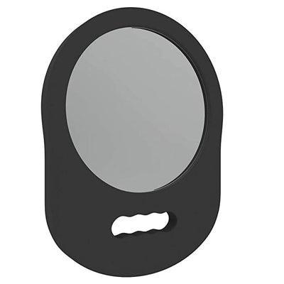 Round Foam-Handled Mirror