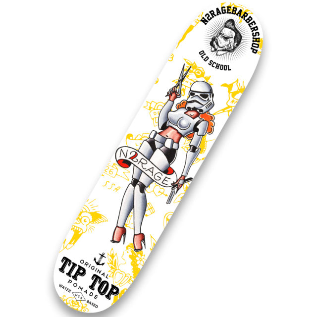 Tip Top Skate Decks Old School Barber