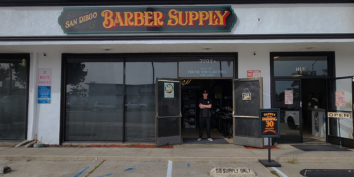 San Diego Barber Supply Store Front