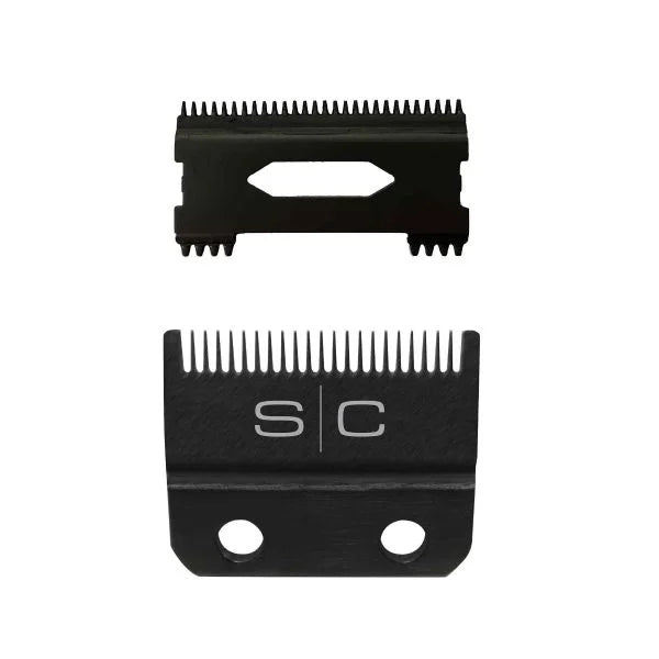 StyleCraft Black DLC Fade Clipper Blade and Shallow Tooth 2.0 Cutter