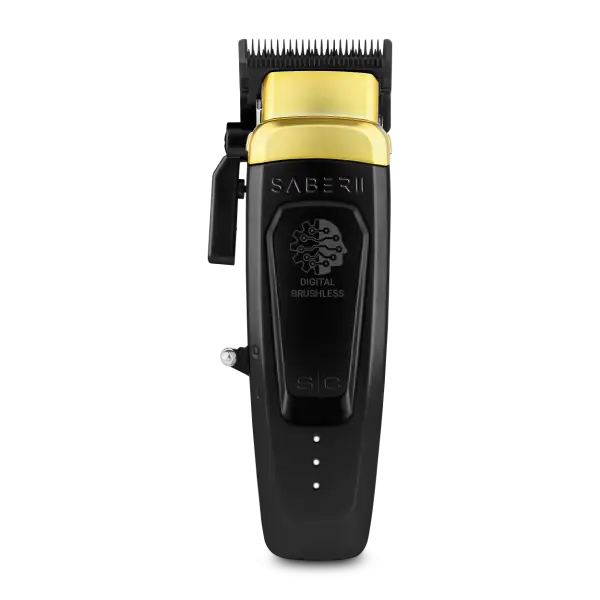 Stylecraft Saber 2 Hair Clipper – Black | Professional Cordless Clipper for Barbers